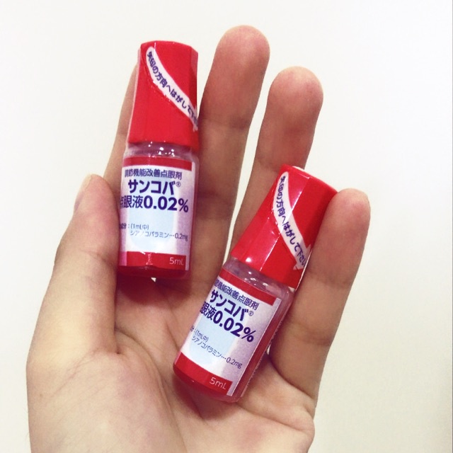 Nước nhỏ mắt Sancoba 5ml giảm mỏi mắt chống cận thị - Nội địa Nhật - Chống khô mắt, mỏi mắt - Panda fukuoka