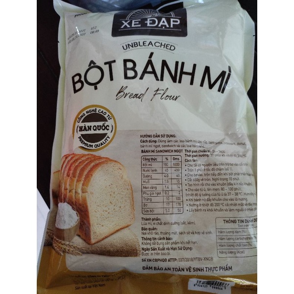 Bột bánh mì Xe Đạp 1kg ( bột mì số 13)
