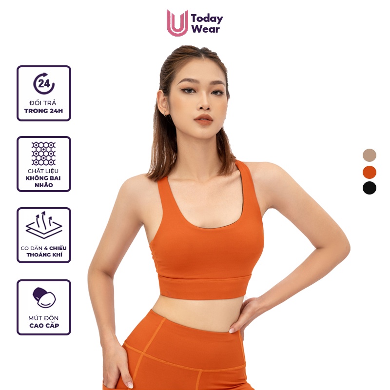 Áo tập bra thể thao gym yoga Biker Today U Wear