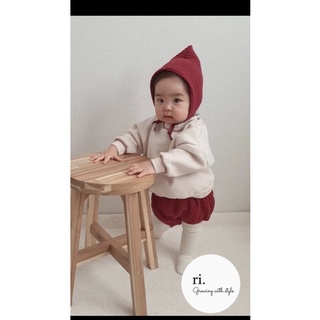 set quần mũ  vải nhung hàn(ảnh thật)