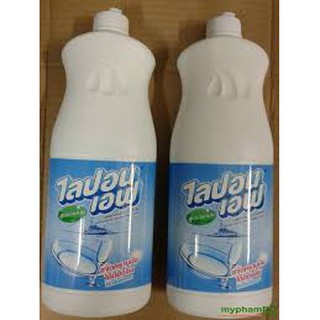 Nước rửa chén bát không mùi Lipon chai 800ml - Thái Lan