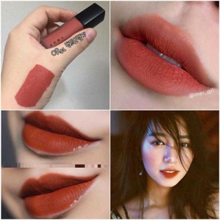 Son Kem Apieu True Matt Fluid màu OR01 cam đất