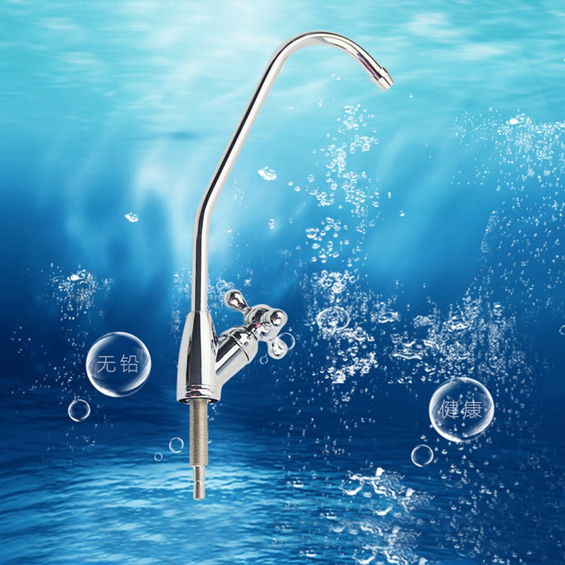 Vòi nước RO chất liệu thép không gỉ 1/4'' tiện dụng
