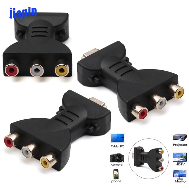 Bộ Chuyển Đổi Âm Thanh Av Sang Hdmi-Compatible Video 3 Vàng Rgb / Rca