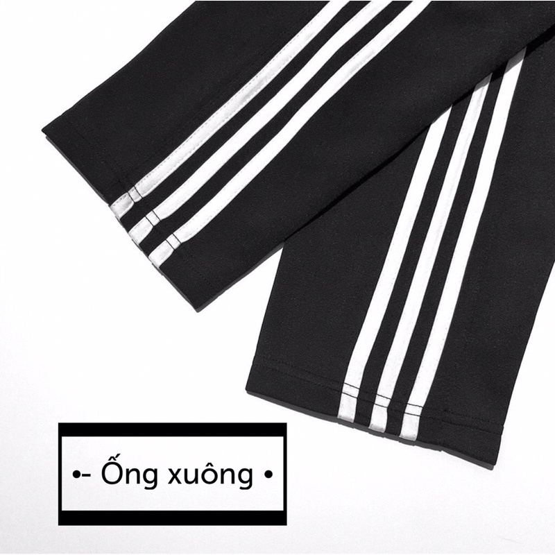 Quần thể thao nỉ 3 sọc cho nam và nữ DINO SPORT, quần thể thao dài chất dày dặn, co giãn, không nhăn