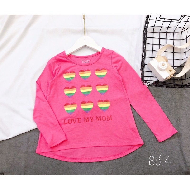 Áo Phông cotton Place bé gái xuất xịn