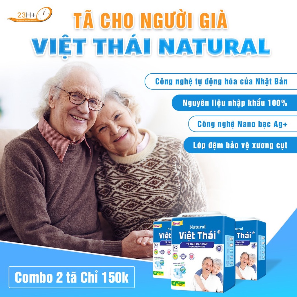 Tã Dán Người Người Lớn Việt Thái L/XL