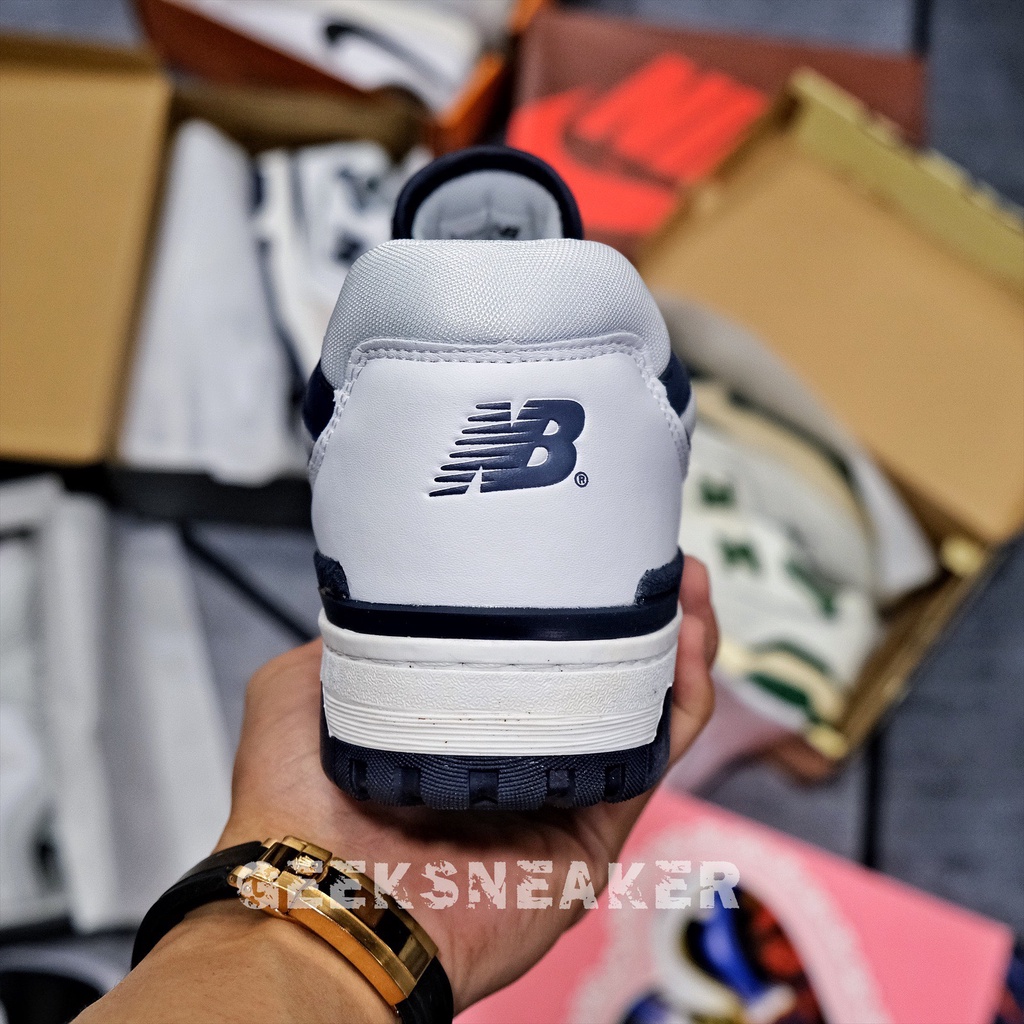 [GeekSneaker] Giày Sneaker New Balance 550 'White Navy' BB550WA1 - NB550 NB 550 Màu Xanh Navy