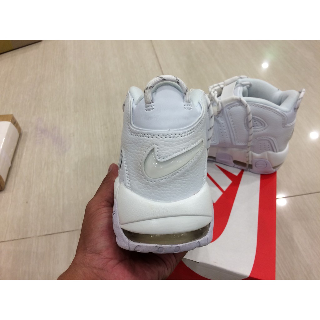 giày thể thao NIKE AIR MORE UPTEMPO FULL TRẮNG