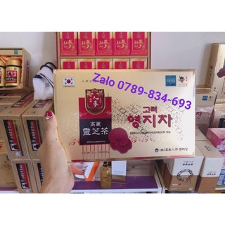 TRÀ NẤM LINH CHI ĐỎ HÀN QUỐC HỘP 100 GÓI