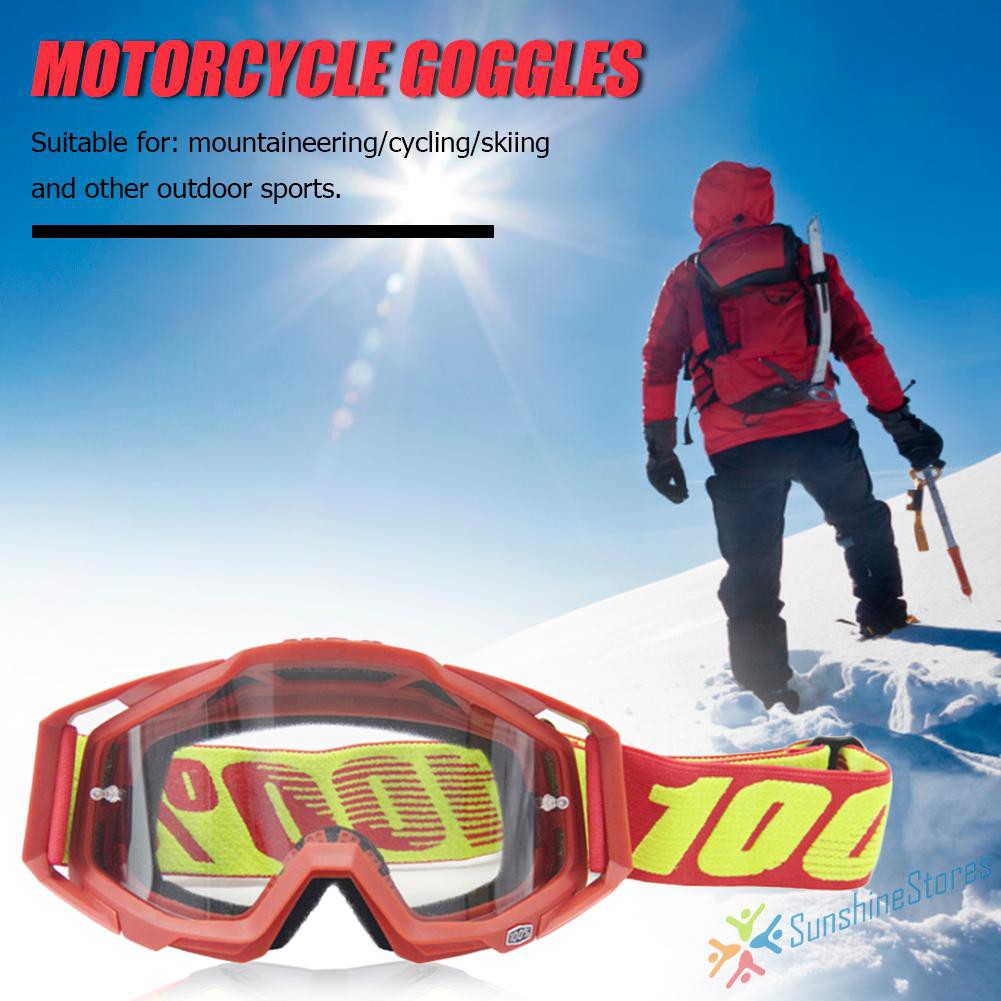 Hot sale367 Clear Lens Motocross Goggles Motorcycle Helmet Dirt Bike ATV Eyewear