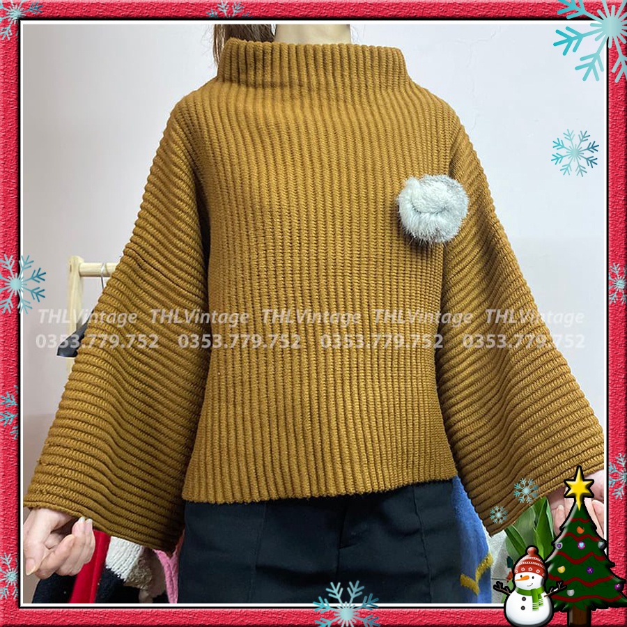 [49K SIÊU RẺ] ÁO LEN TUYỂN HÀN Chất Đẹp [Được chọn size và màu, kiểu áo ngẫu nhiên]