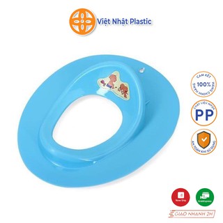 Bệ xí thu nhỏ bồn cầu cho bé tập đi vệ sinh Việt Nhật Plastic