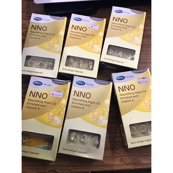 1 hộp Viên dưỡng da NNO 3 vỉ x 10 viên