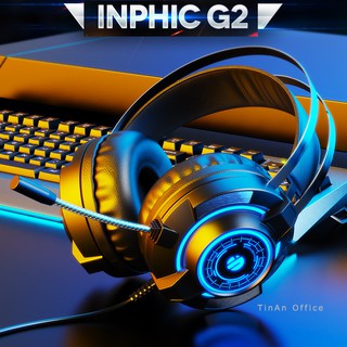Tai Nghe Gaming Inphic G2, Âm Thanh SIêu Trầm, Sống Động, Có Mic Âm Thanh 7.1