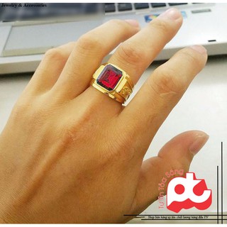 [79K] Nhẫn inox nam CHẠM RỒNG
