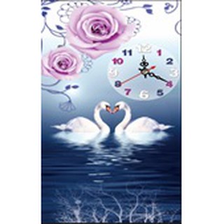 Tranh đính đá đồng hồ vna075 60x110cm