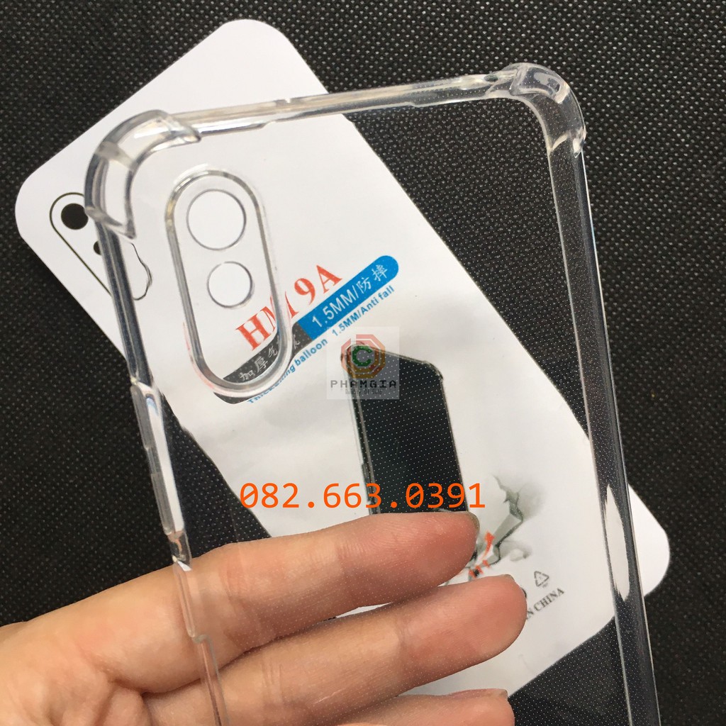 Ốp lưng Xiaomi Redmi 9A chống sốc và loại dẻo trong bảo vệ cam bền đẹp