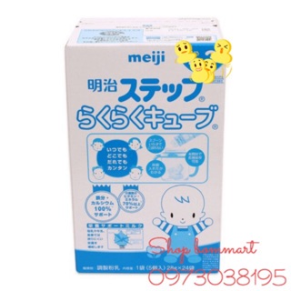 Sữa mejji thanh 1-3 tuổi hộp 24 gói 650g