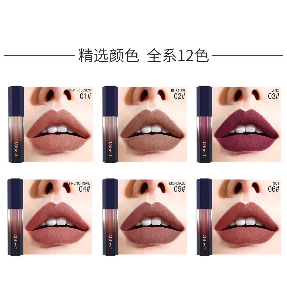 Son Môi Qibest Lâu Trôi Và Chống Thấm Nước Cao Cấp