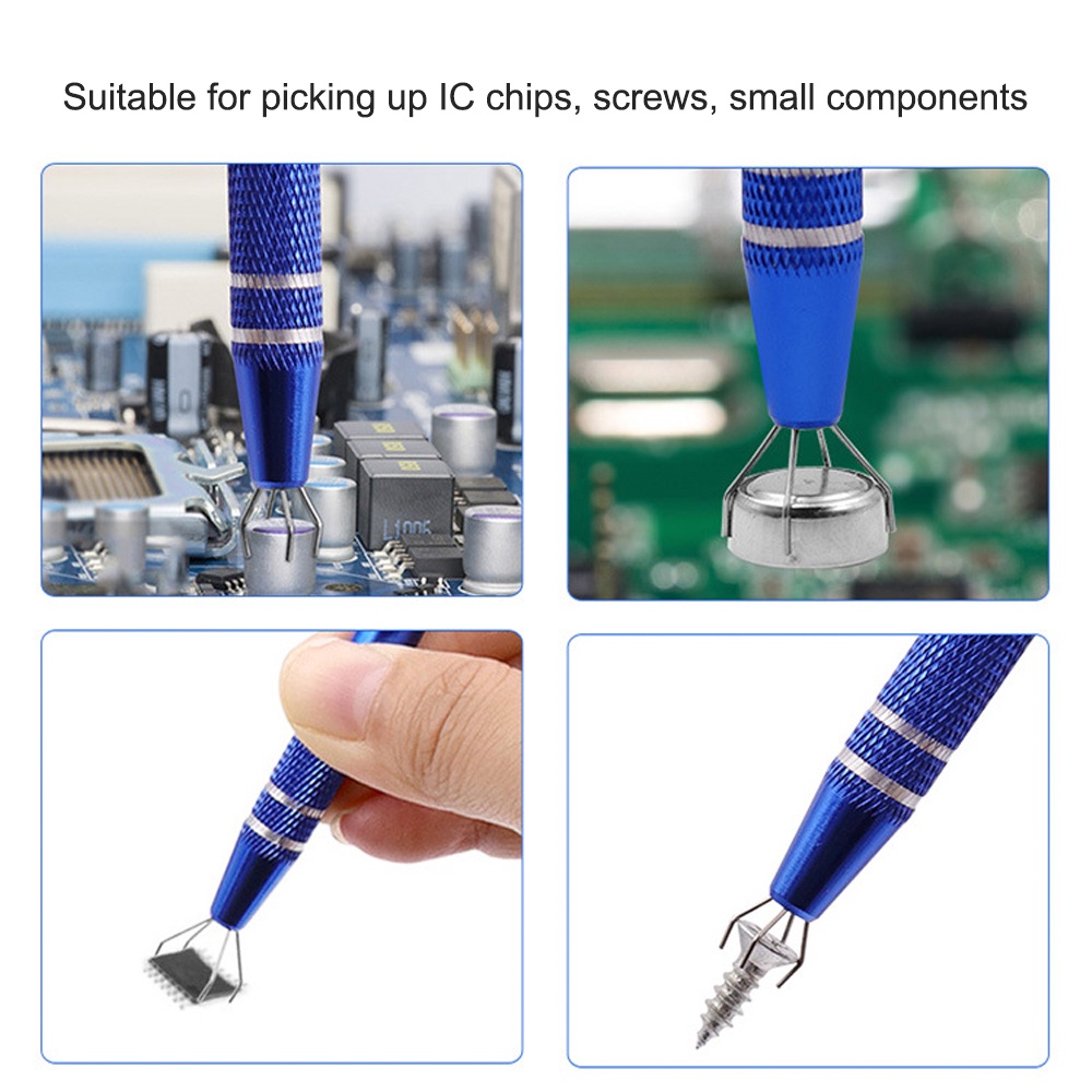 Dụng cụ nhặt ốc vít Pcbfun 4 móng dành cho chip IC cỡ nhỏ