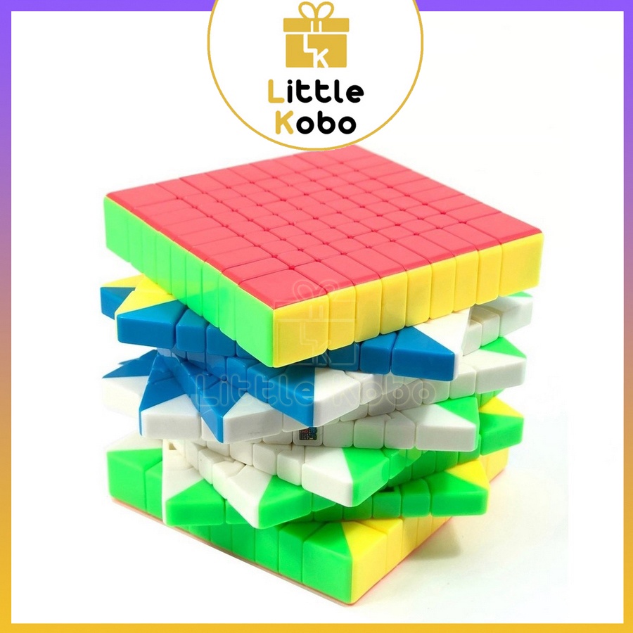 Rubik 9x9 Stickerless MoYu MeiLong MFJS Rubic 9 Tầng Đồ Chơi Trí Tuệ