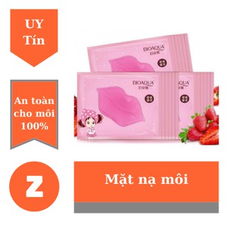 MẶT NẠ MÔI BIOAQUA COLLAGEN NOURISH LIPS MEMBRANE MASK NPP Shoptodo