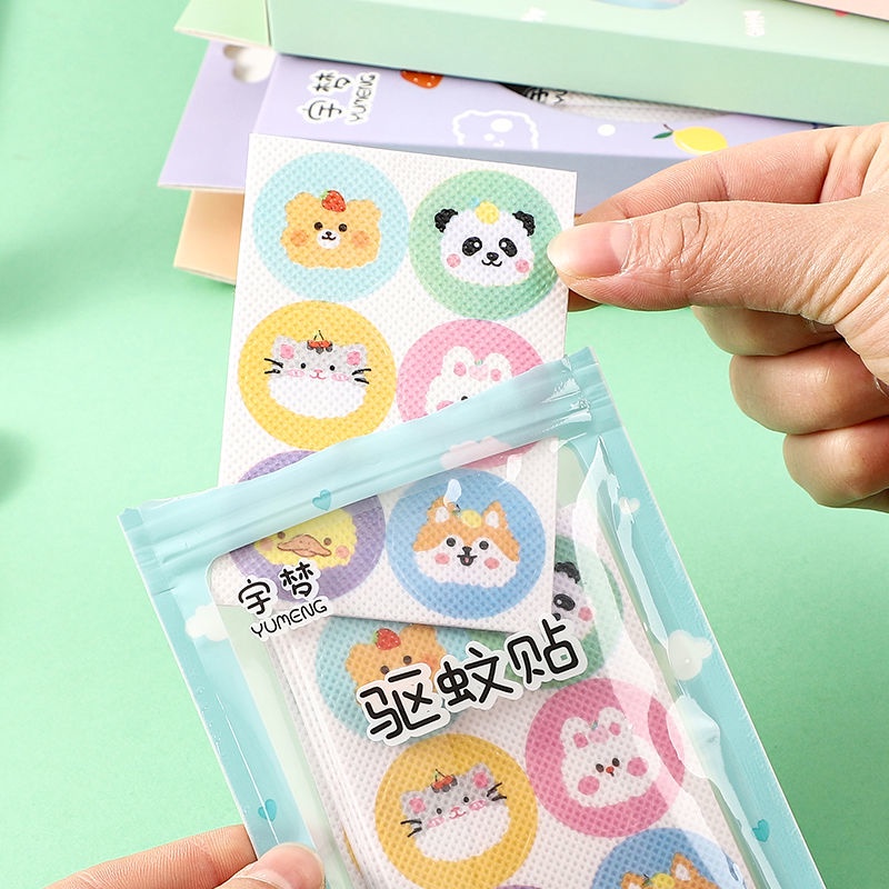 Miếng Dán Chống Muỗi Kiểu Dáng Hoạt Hình Dễ Thương Sc.My3.17