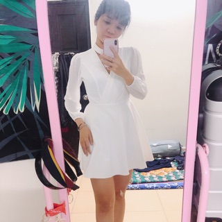 Đầm tay lỡ voan size M