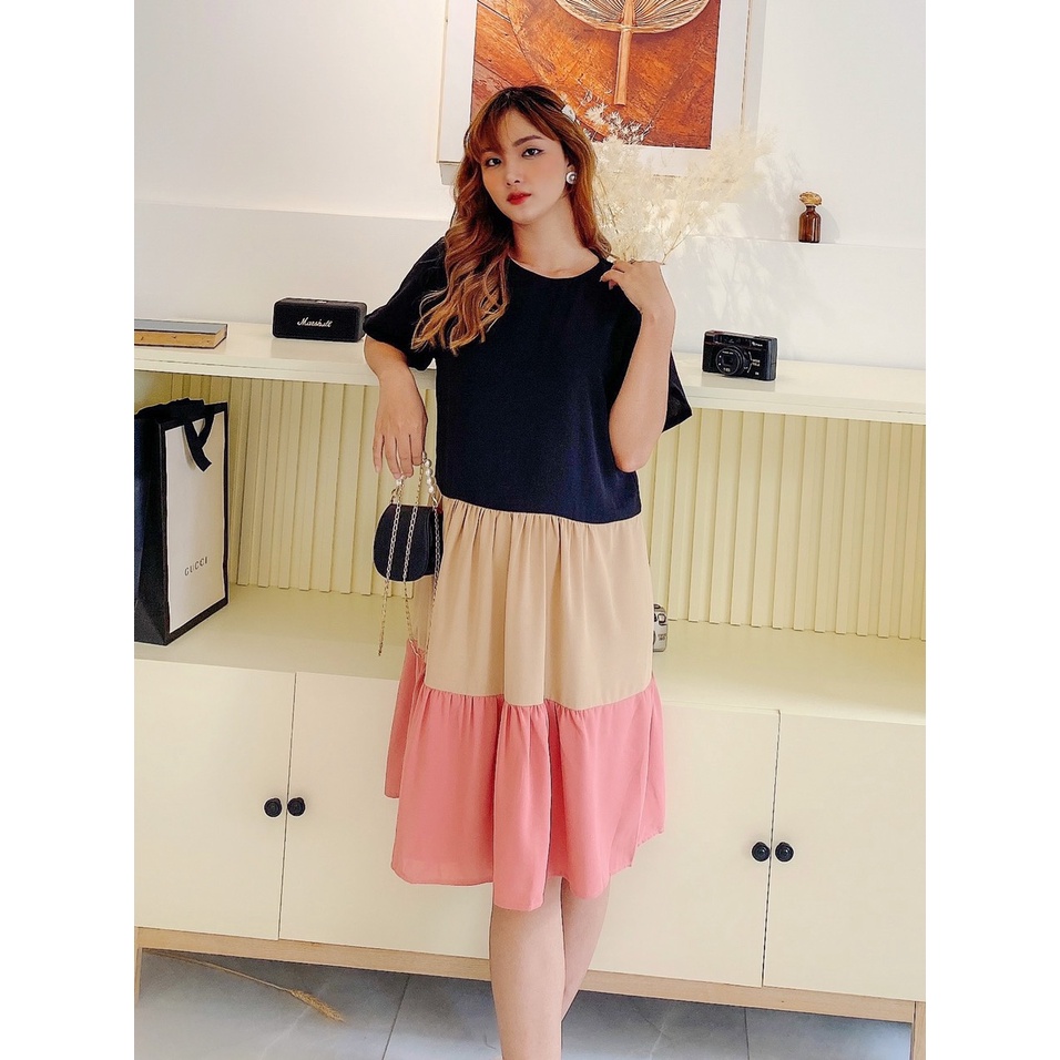 Đầm Bầu 3 màu xinh xắn