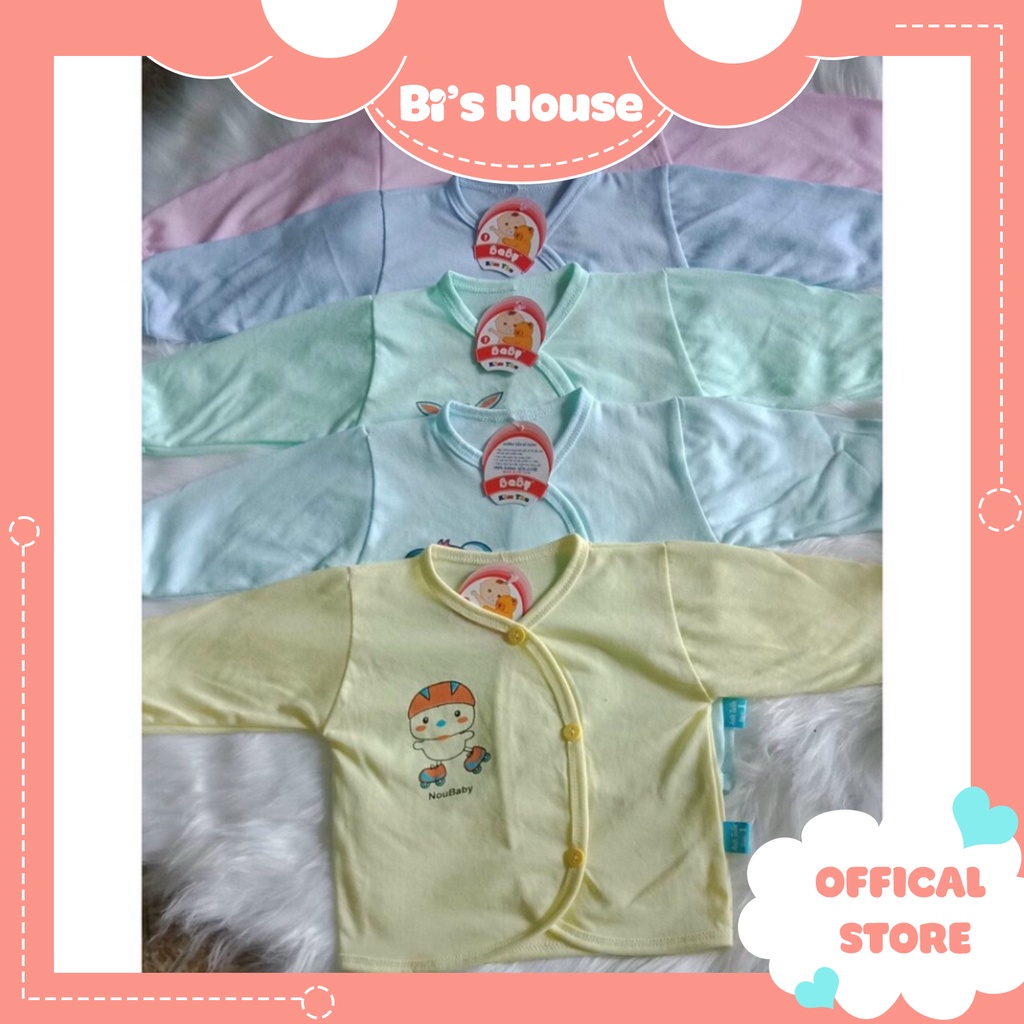 🌟 Áo chục bé - Áo chục dài tay cotton cho bé 3-8kg  🍀