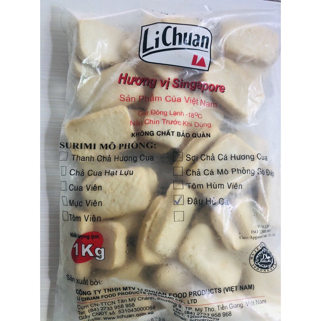 500G ĐẬU HŨ HẢI SẢN LI CHUAN
