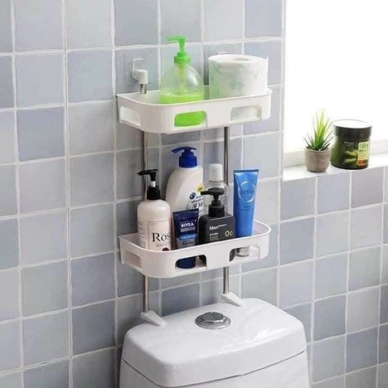 KỆ ĐỂ ĐỒ NHÀ TẮM SAU TOILET
