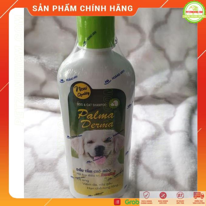 Sữa tắm cho chó mèo FREESHIP  Fay Palma Derma - 300ml - chữa ngứa-dị ứng-viêm da-vảy gầu-giảm rụng lông cho chó mèo