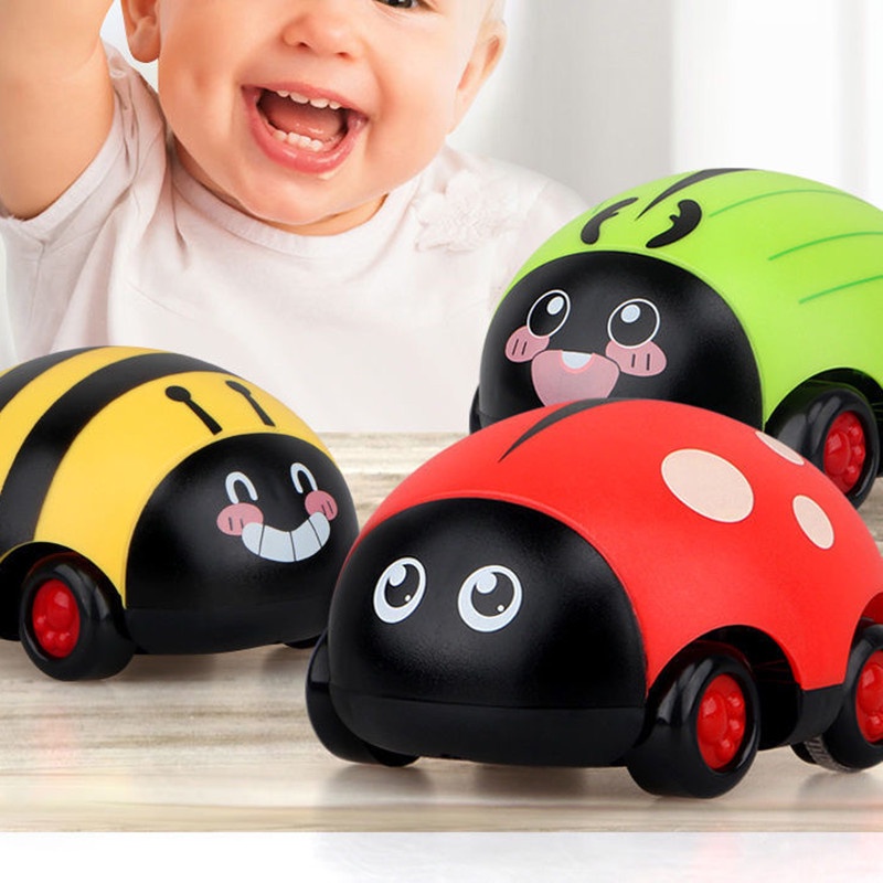 【Neil Baby】 xe đồ chơi xe đồ chơi ô tô quái xế xe mô hình xe đô chơi cho bé đồ chơi xe Đồ Chơi Xe Kéo Lùi Xe Kéo Lùi Xe Bọ Cánh Cứng Hai Chiều Có Đèn Flash Hình Xe Hơi Hoạt Hình Dành Cho Trẻ Em