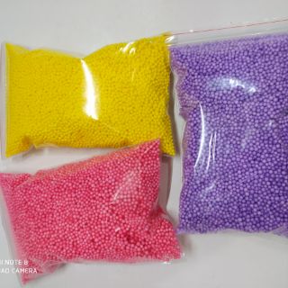 HẠT XỐP MÀU TÚI ZIP