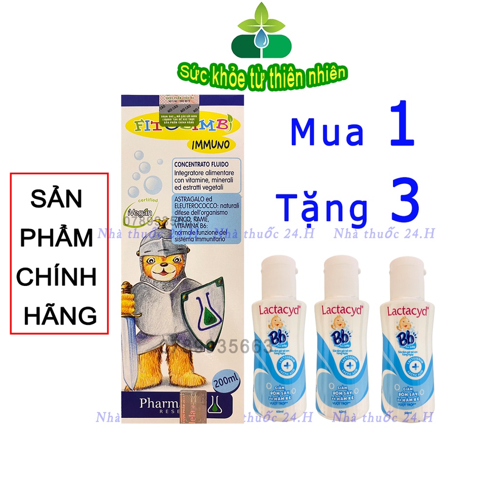 IMMUNO BIMBI Tăng Cường Miễn Dịch Tự Nhiên,Sức Đề Kháng Từ Thảo Dược,Bổ Sung Vitamin Cho Hệ Miễn Dịch