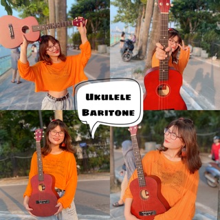 Đàn ukulele baritone 30inch - tặng đầy đủ phụ kiện