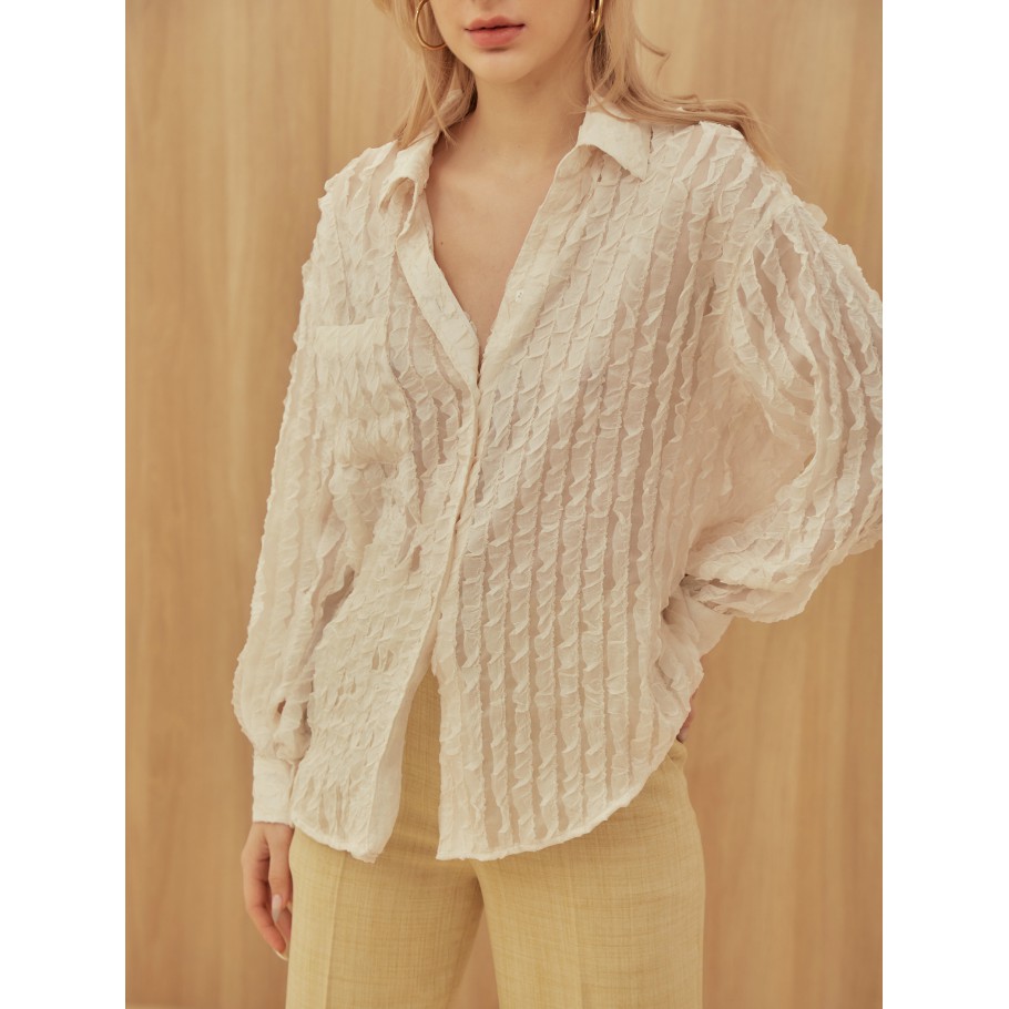 [Mã WABRNOV2 giảm 10% đơn 250K] COCO SIN - Áo Sơ Mi Sheer | BigBuy360 - bigbuy360.vn