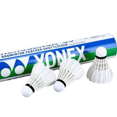 Yonex Cầu lông Badminton Bóng lông ngỗng Shuttlecock AS50 Badminton balls 12pcs Goose Feather For Match