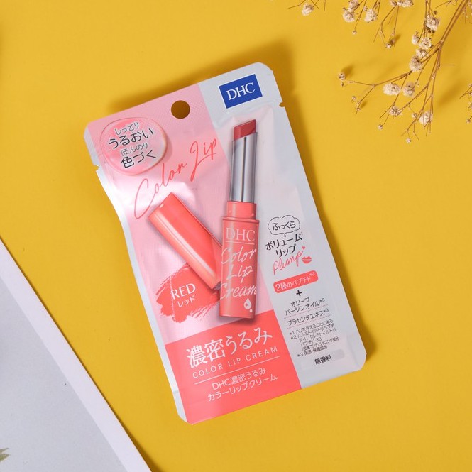 Dưỡng môi DHC Color Lip Cream có màu các dòng 1,5g