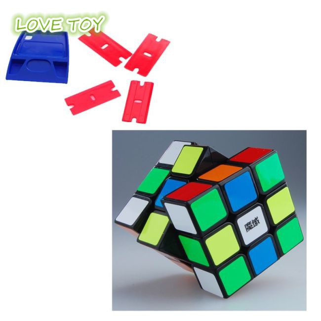 Khối Rubik 3x3 X 3 Yj Moyu Huanying Màu Đen Làm Quà Tặng