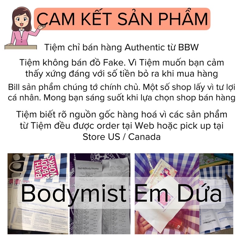 [AUTH] Sữa tắm BBW - A Thousand Wishes