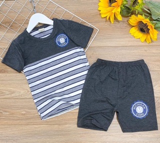 (28-38kg) Bộ cotton cho bé trai SIZE đại