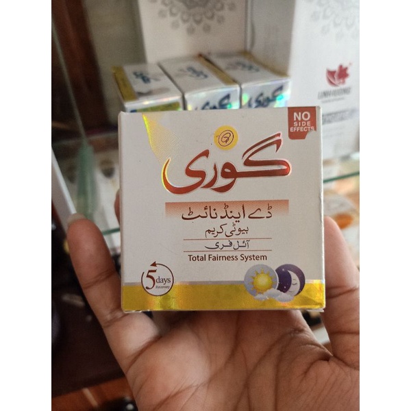 kem goree beauty Cream ngày