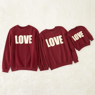 ÁO NHÓM, ÁO GIA ĐÌNH Thu đông - LOVE