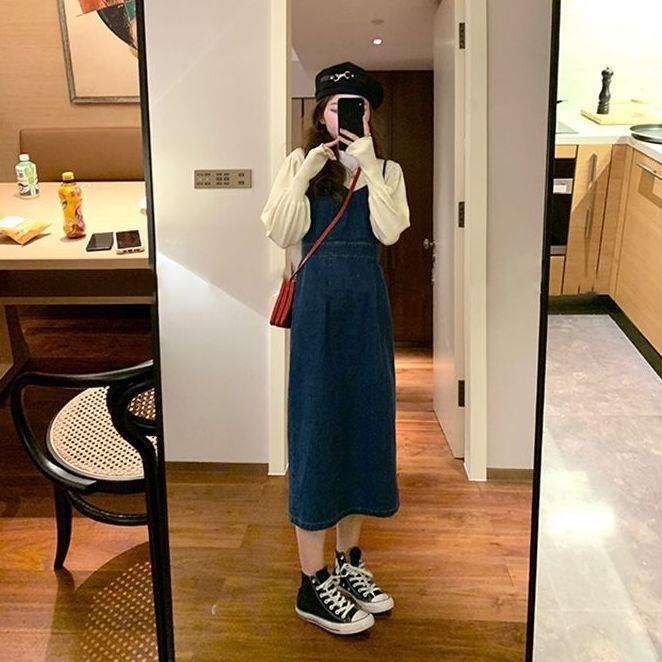 Đầm Hai Dây Dáng Ôm Phong Cách Retro Thời Trang Mùa Xuân 2021