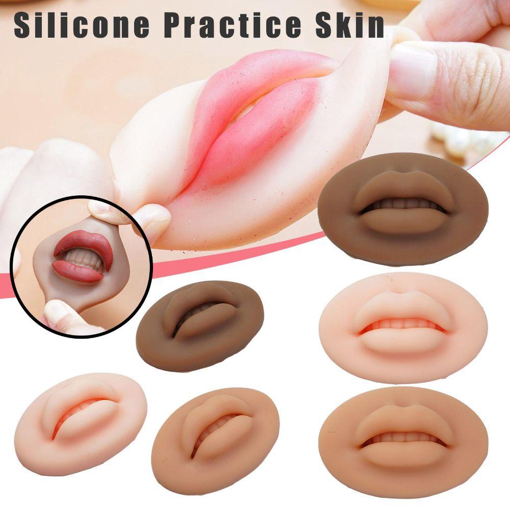 Da Môi 3D Bằng Silicon Có Thể Tái Sử Dụng Hỗ Trợ Luyện Tập Xăm Môi