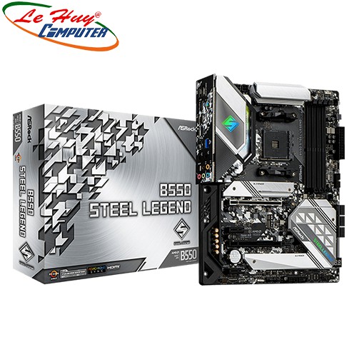 Bo mạch chủ - Mainboard Asrock B550 Steel Legend