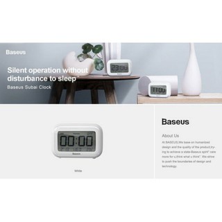 Đồng hồ báo thức thông minh Baseus Subai